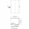 Душевой уголок WASSERKRAFT DILL 61S36 140х90 см