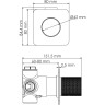 Переключатель на 2 положения WASSERKRAFT EMS A303